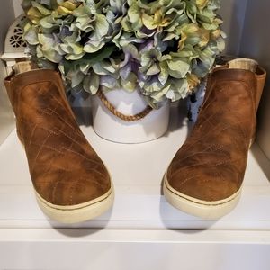 Ugg high top quilted sneaker